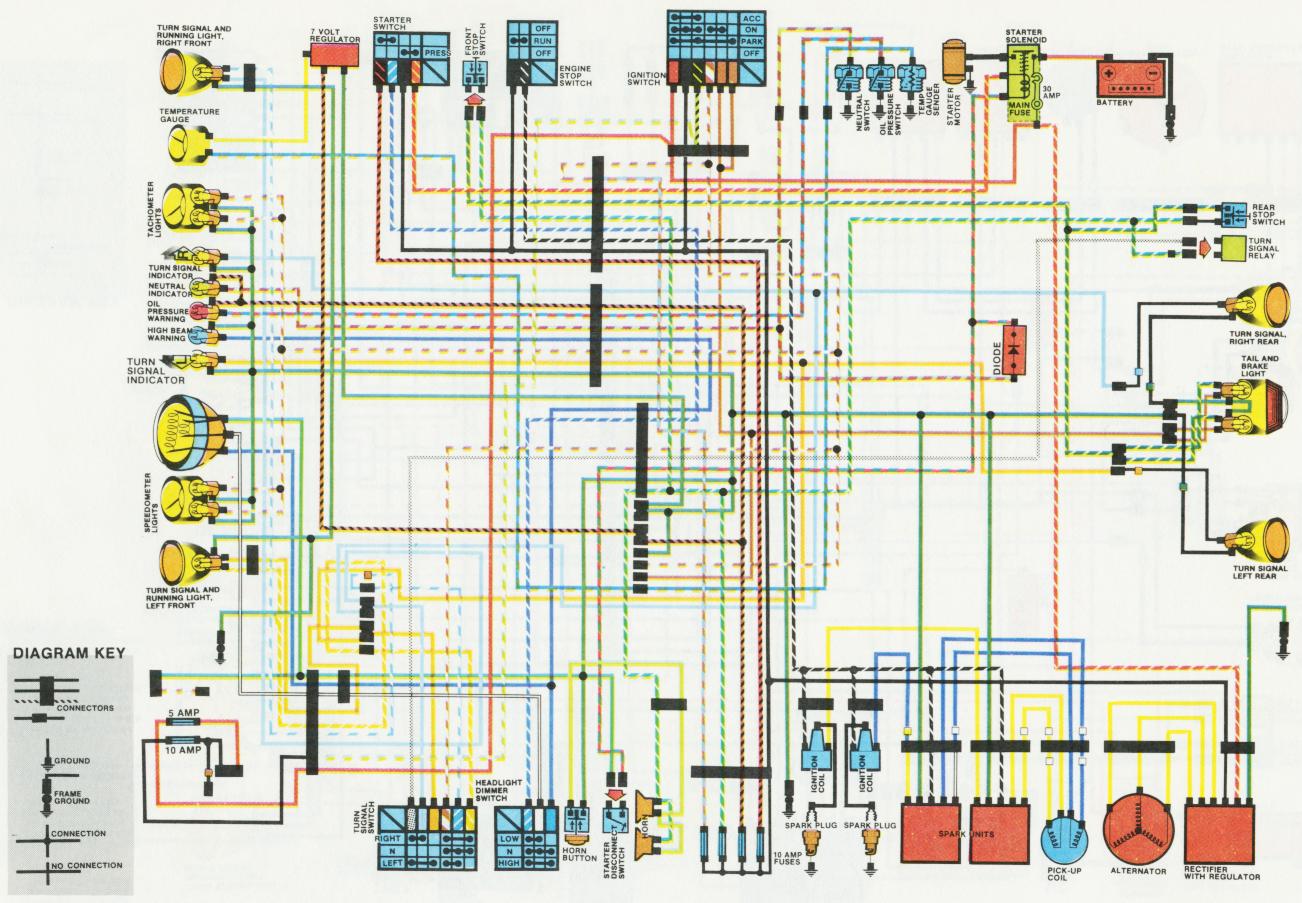 Honda cx500 wiring diagram #6